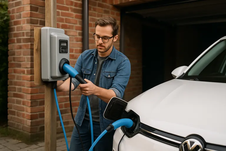 Je elektrische auto thuis opladen met een zelfgebouwde laadpaal: veilig, slim en betaalbaar