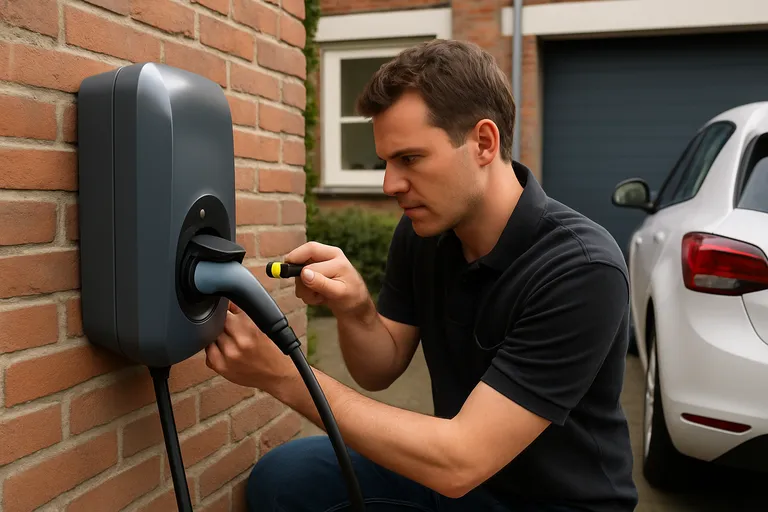 Laadpaal aan huis installeren: keuze, locatie, vergunningen, kosten en veiligheid