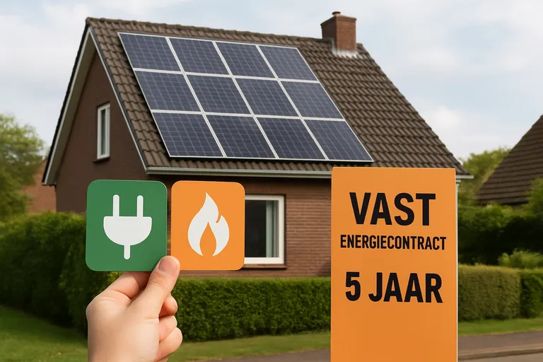 Langdurige prijszekerheid met een vast energiecontract voor stroom en gas