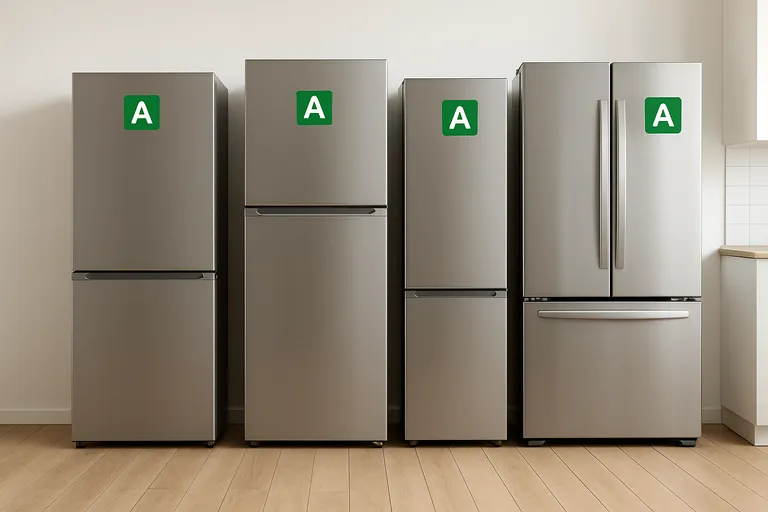 Typen koelkasten met energielabel A
