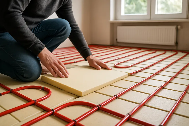 Vloerverwarming zonder kruipruimte combineren met isolatie