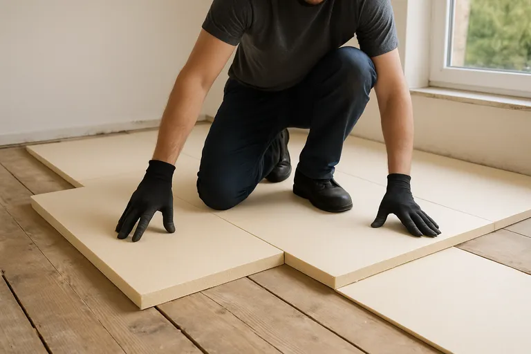 Wat is vloer isoleren aan de bovenzijde