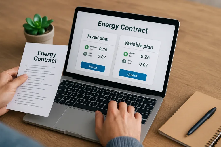 Zo sluit je een nieuw energiecontract af