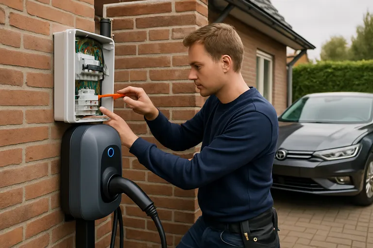 Zo sluit je thuis veilig en slim een laadpaal aan, van meterkast tot oprit